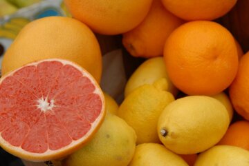 Лимон, Апельсин, Грейпфрукт, цитрус