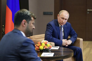Путін, Зеленський
