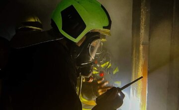 пожар, спасатели, пожарные спасатели