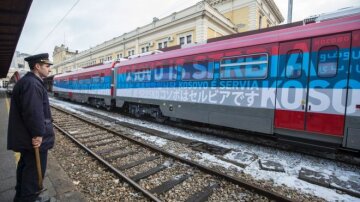Российский поезд стал причиной скандала на Балканах