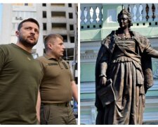 Знесення пам'ятника Катерині Другій: Зеленський відповів на петицію та звернувся до Одеської міськради