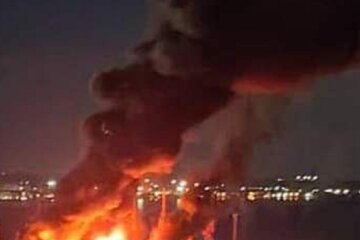 Крым, ликвидация корабля "Новочеркасск"