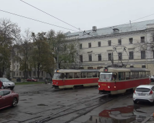 Новый график движения трамваев в Киеве