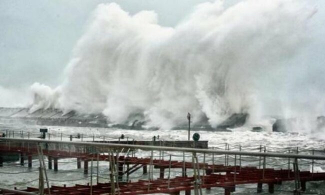 шторм в Одессе