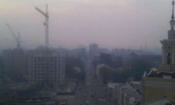 дым в Харькове