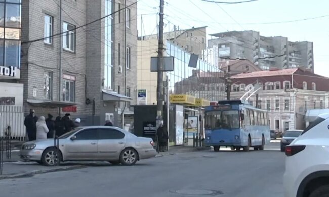 Ограничение движения транспорта в Днепре