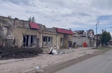 Луганская область, руины, Попасная