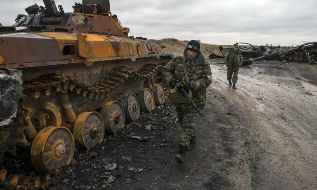 боевики, наемники, Донбасс, Дебальцево