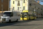 Ограничение движения транспорта в Полтаве