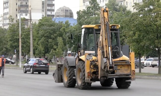Ограничение движения транспорта в Сумской области