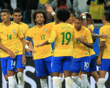 сборная Бразилии, футболисты Бразилии, футболисты, Бразилия