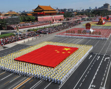 парад в Китае