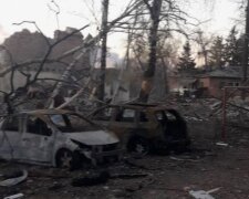 "Центр повністю знищений": наслідки авіаударів по селу Бишів на Київщині показали на фото