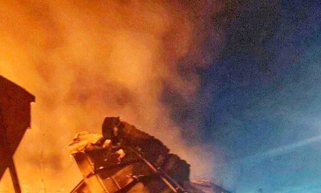 Удар по поїзду