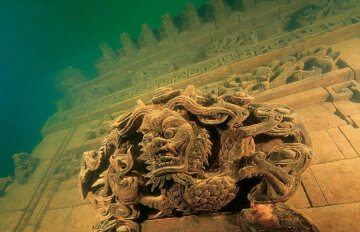 «Китайская Атлантида». Древние города под озером Цяньдаоху в Китае