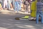Маршрутка під час поїздки втратила лобове скло: кадри НП з Одеси