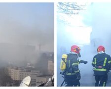 У Києві прогриміли потужні вибухи, спалахнула пожежа: кадри і що відомо про постраждалих