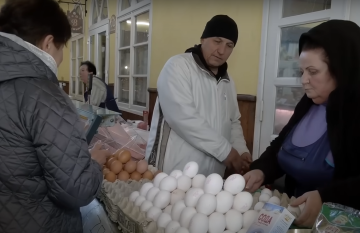 магазин, покупка, продукты яйца