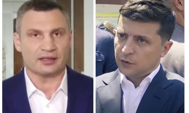 віталій кличко, володимир зеленський