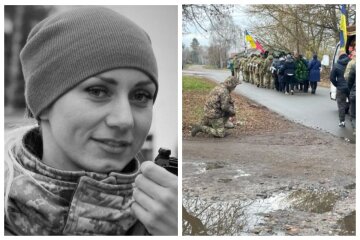 Маленька українка залишилася без мами через росіян: люди на колінах проводять Героїню в останню путь