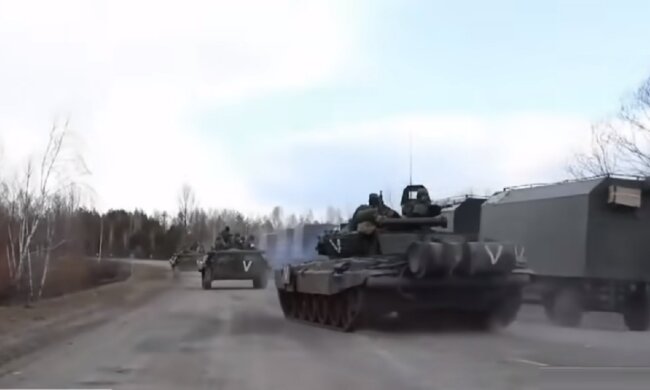 оккупанты, техника