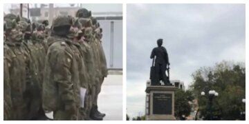 Окупанти вкрали пам'ятник Потьомкіну у Херсоні: ганебне фото