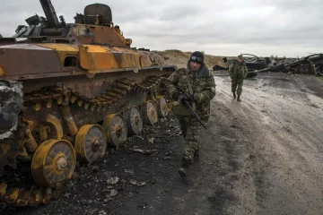 боевики, наемники, Донбасс, Дебальцево