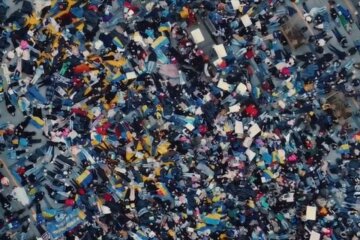 "Ніколи і нікому не віддамо!": тисячі українців у Польщі закликали врятувати країну від російської агресії