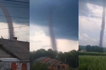 Черный смерч пронесся по Украине, жуткие кадры: "ранее такого никогда не было"