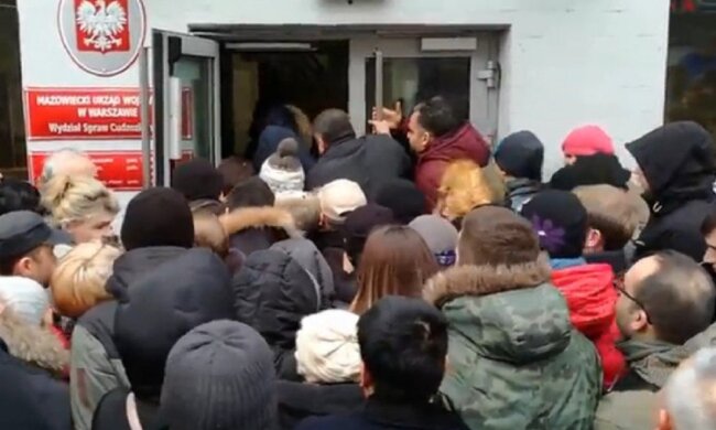 Заробитчане, граница, Польша