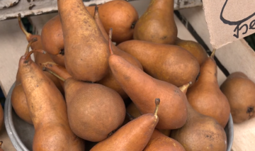 груша, фрукти, ринок, покупка