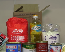 Безкоштовні продукти для ВПО та пенсіонерів в Одесі