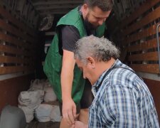 Гуманитарная помощь для пенсионеров в Днепре