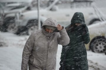 шторм, сніг