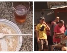 Оккупанты в Мариуполе "платят" за разбор завалов тарелкой каши и водой: видео