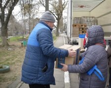 Гуманітарна допомога для ВПО та пенсіонерів в Одесі