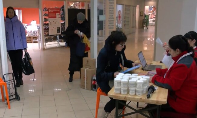 Безкоштовні продукти для пенсіонерів в Одесі