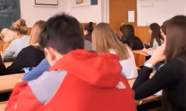 школьники, экзамены, дети