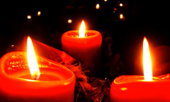 Свеча памяти. Фото: YouTube