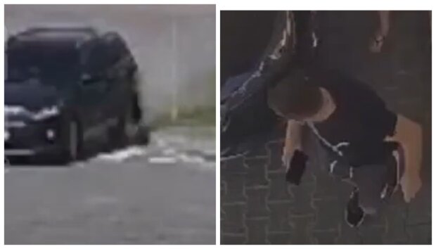 Через це він пересів у Jaguar: з'явилося скандальне відео з чоловіком, якого застрелив патрульний у Дніпрі