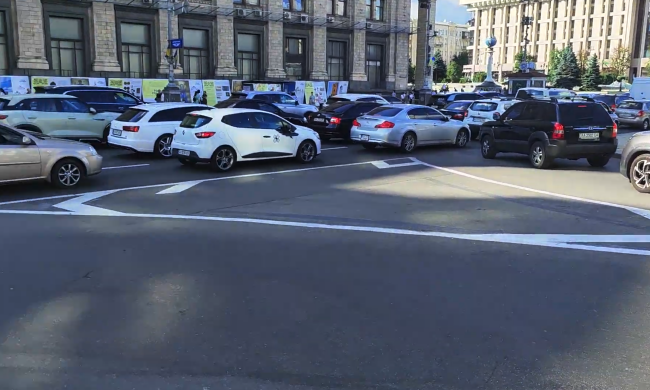 Обмеження руху транспорту в Києві