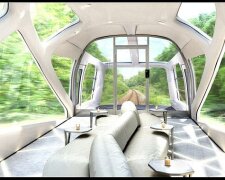 Как выглядит самый роскошный пассажирский поезд (видео)