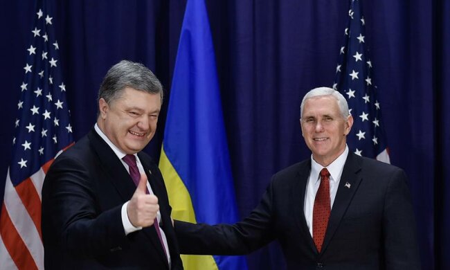 петр порошенко майкл пенс