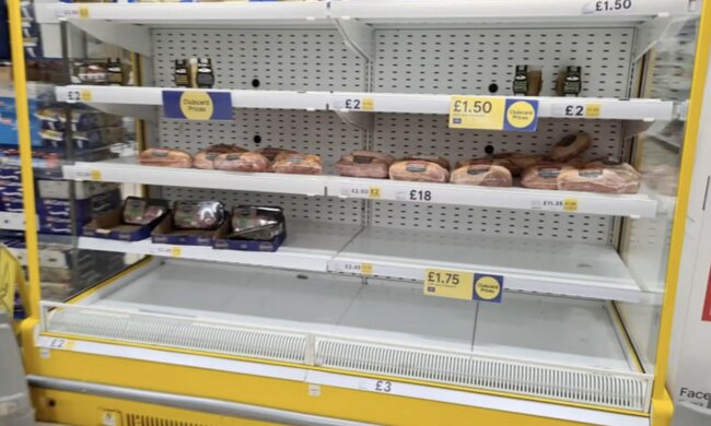 Дефицит продуктов в Одесской области