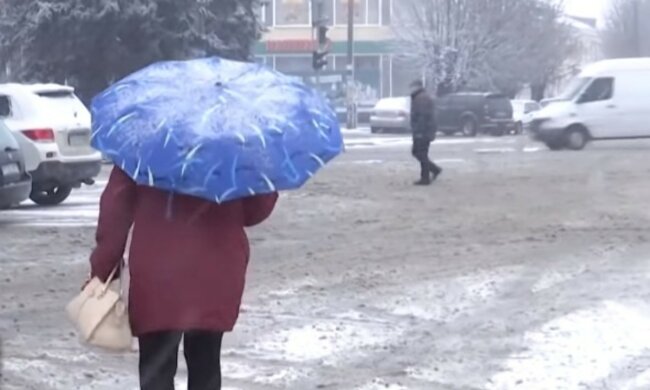 погода, зима, снег