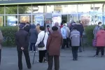 пенсії, пенсіонери, банк, черга