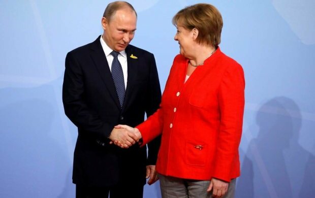 меркель путин