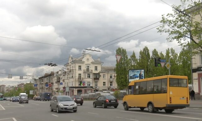 Обмеження руху транспорту в Києві