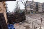 Бахмут, война, улица, поле боя