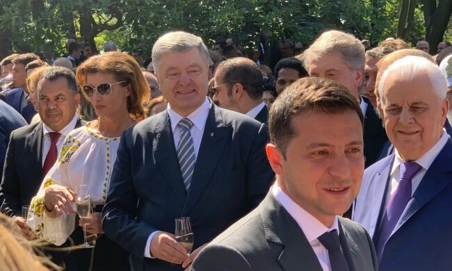 петр порошенко и владимир зеленский